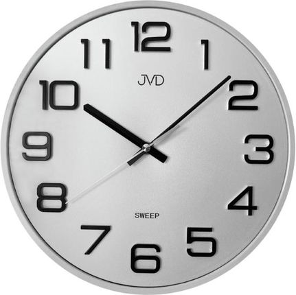 Jvd Zegar Ścienny Srebrny (Hx24727)