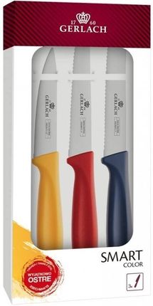 Gerlach Zestaw 3 noży Smart Color