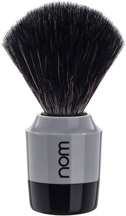 Nom After Marten Shaving Brush Black Fiber Black Gray