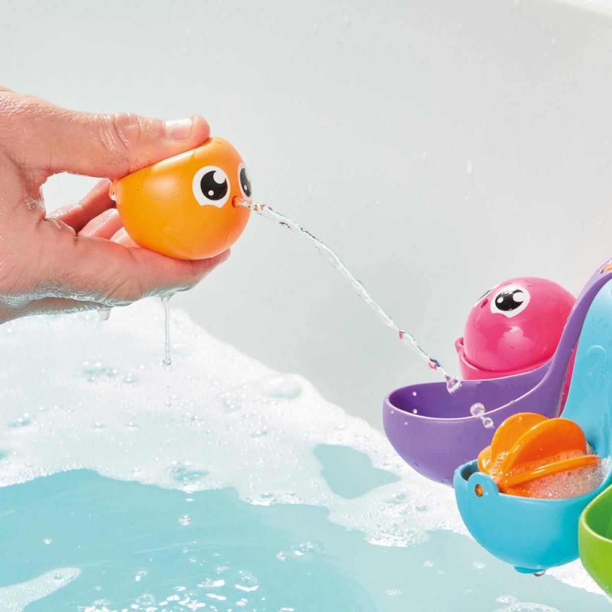 Tomy Toomies Kąpielowa ośmiorniczka E73104 - zdjęcie 5 Tomy Toomies Kąpielowa ośmiorniczka E73104