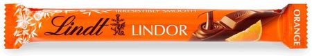 Lindt Lindor Mleczny baton pomarańczowy 38g