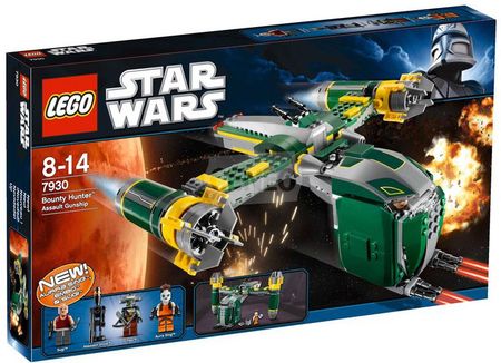 LEGO Star Wars 7930 Clone Wars Bounty Hunter Gunship
