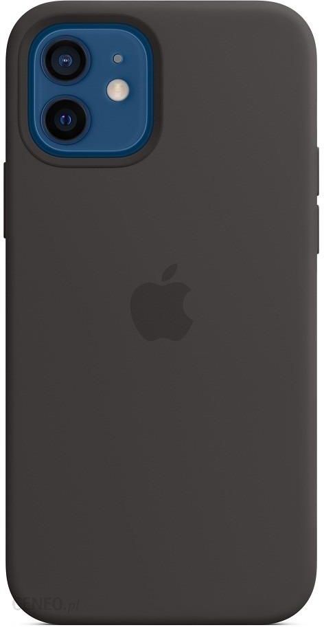 Apple Etui Silikonowe z MagSafe do iPhone 12/ 12 Pro Czarne (MHL73ZMA)