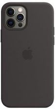 Apple Etui Silikonowe z MagSafe do iPhone 12/ 12 Pro Czarne (MHL73ZMA) - dobre Pokrowce i etui do telefonów