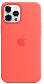 Apple Silikonowe etui z MagSafe iPhone 12 Pro Max różowy cytrus (MHL93ZMA)