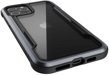 X Doria Etui aluminiowe Raptic Shield Apple iPhone 12 Pro Max Drop test 3m Black