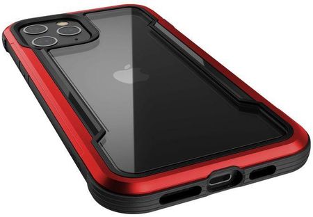 X Doria Etui aluminiowe Raptic Shield Apple iPhone 12 Pro Max Drop test 3m Red