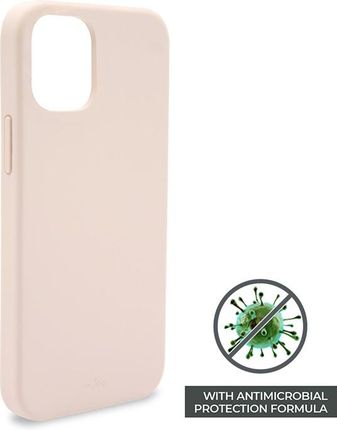 Puro Etui ICON Anti Microbial Cover Apple iPhone 12 mini różowy