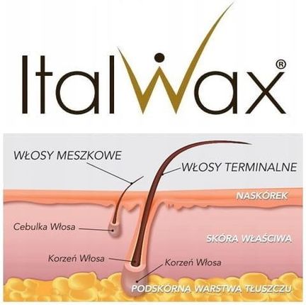 Italwax White Chocolate Film Wax Wosk Twardy W Granulkach Do Depilacji Bezpaskowej Niskotemperaturowy 500 Gram - zdjęcie 4