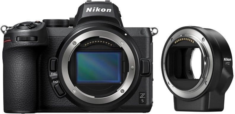 Nikon Z5 czarny + FTZ