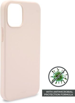 Puro Etui ICON Anti-Microbial Cover Apple iPhone 12 Pro Max różowy