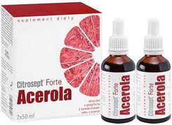 Zdjęcie Citrosept Forte Acerola krople 2 x 50 ml  - Ińsko