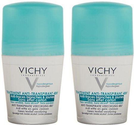 Vichy 48 Antyperspirant Na Białe I Żółte Plamy 2X50Ml