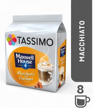 Tassimo Maxwell House Latte Macchiato Caramel 8 porcji
