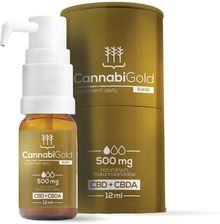Zdjęcie CannabiGold RAW Olej CBD+CBDA 500mg 12 ml - Wadowice