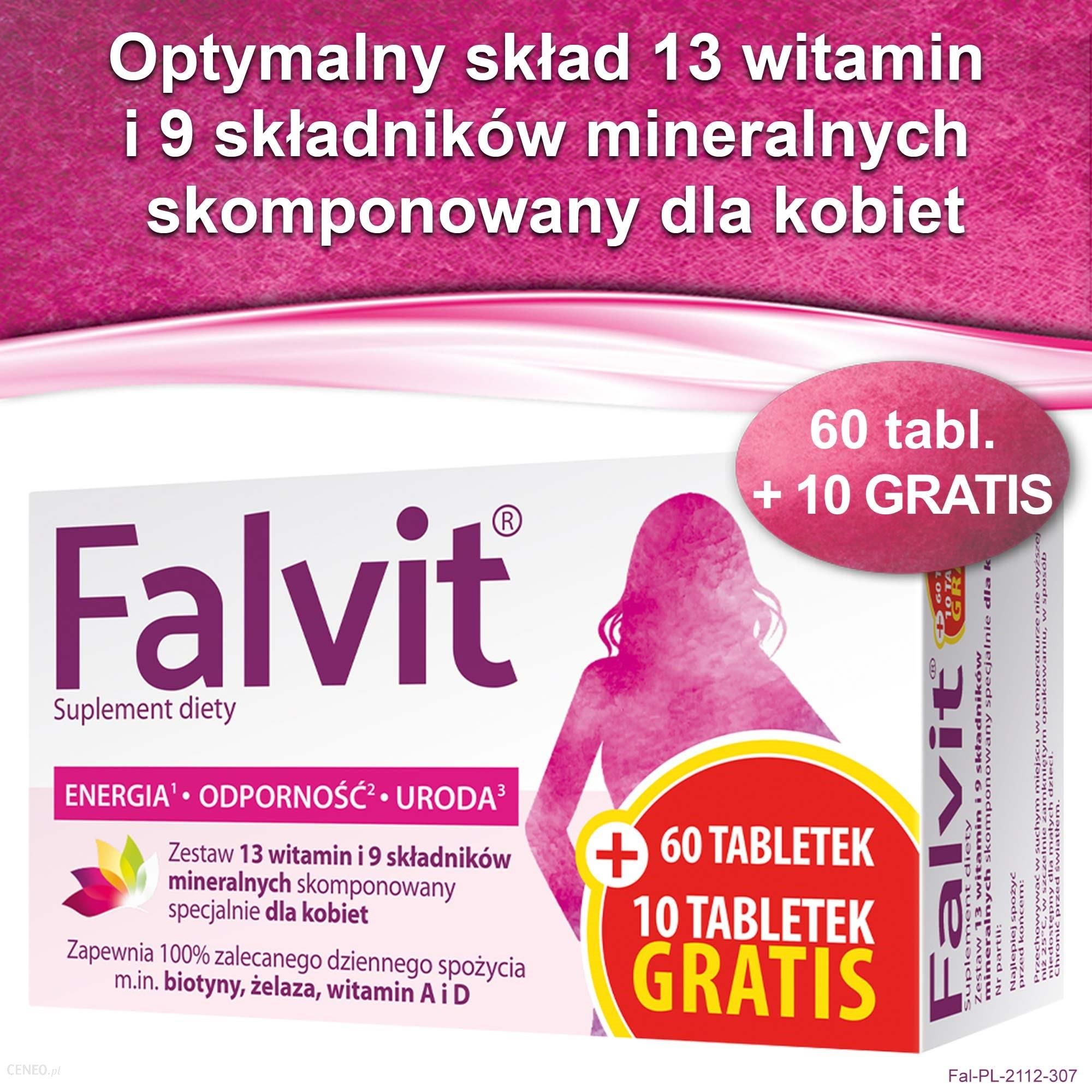 Falvit zestaw witamin dla kobiet 70 tabl
