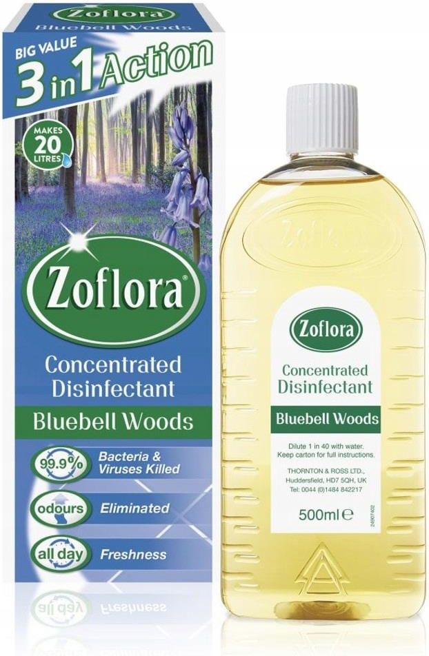 Zoflora Płyn Do Dezynfekcji Koncentrat 500ML / 20L Opinie i ceny na