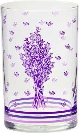 Krosno Szklanki Dekorowane Lavender 250Ml 6Szt