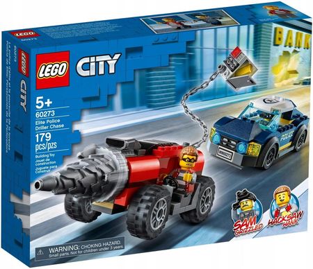 LEGO City 60273 Policyjny pościg za wiertnicą