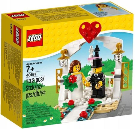 LEGO 40197 Upominkowy zestaw ślubny
