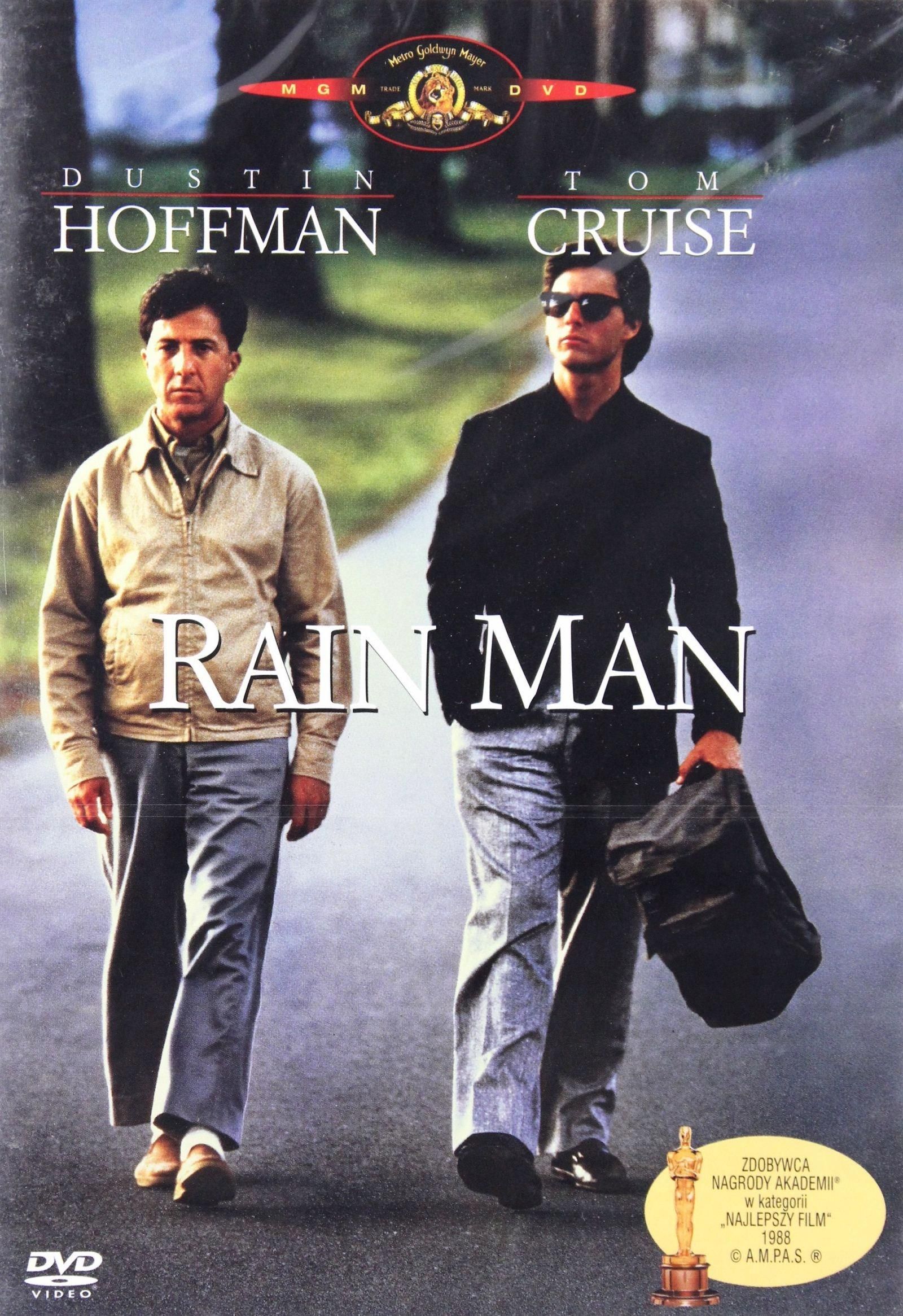 dvd filme RAIN MAN vencedor do Oscar - original raro em ótimo estado