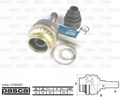 PRZEGUB WEWNĘTRZNY DAEWOO LANOS, NEXIA 1.5/1.6 02. G70006PC