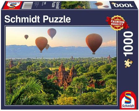 Schmidt Puzzle Pq 1000El. Balony Nad Mandalaj/Mjanma G3