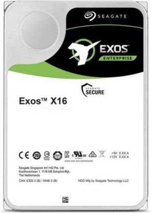 Dysk SEAGATE EXOS™ Enterprise Capacity ST16000NM001G 16TB X16 3.5” SATA 512E