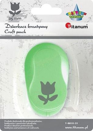 Dziurkacz Titanum Craft-fun Craft-Fun Series kreatywny 25mm tulipan zielony (T-8810-31)