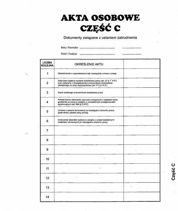 Przekładki A4 Abc Do Akt Osobowych Białe 3Szt. - Ceny i opinie - Ceneo.pl