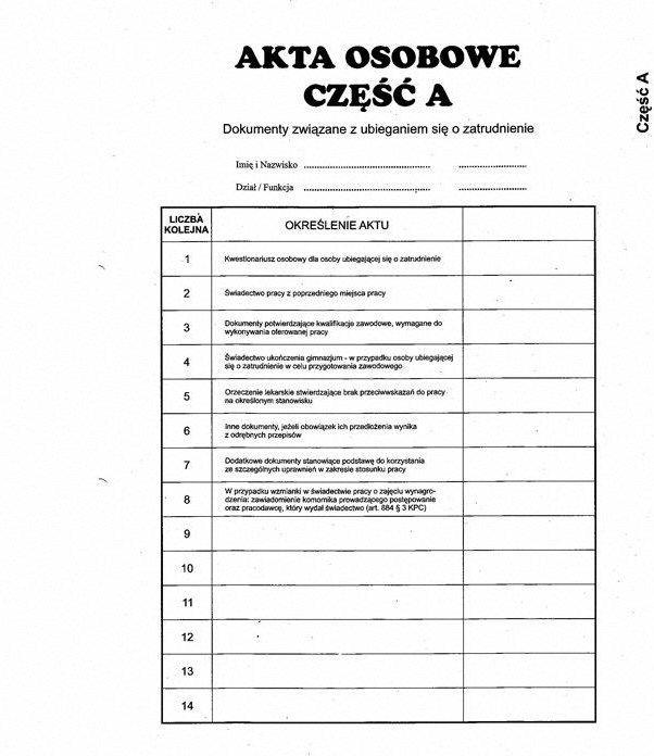 Przekładki A4 Abc Do Akt Osobowych Białe 3Szt. - Ceny i opinie - Ceneo.pl