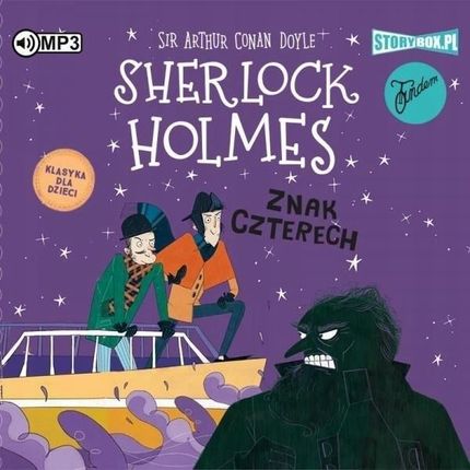 CD MP3 Znak czterech. Sherlock Holmes. Tom 2