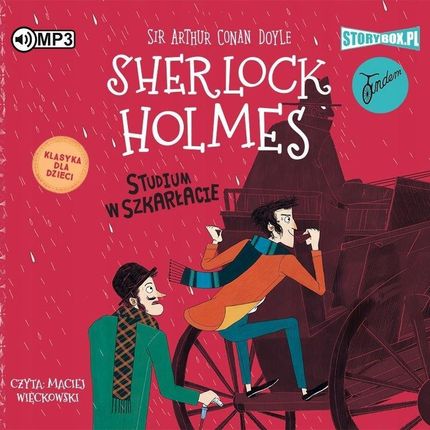 CD MP3 Studium w szkarłacie. Sherlock Holmes. Tom 1