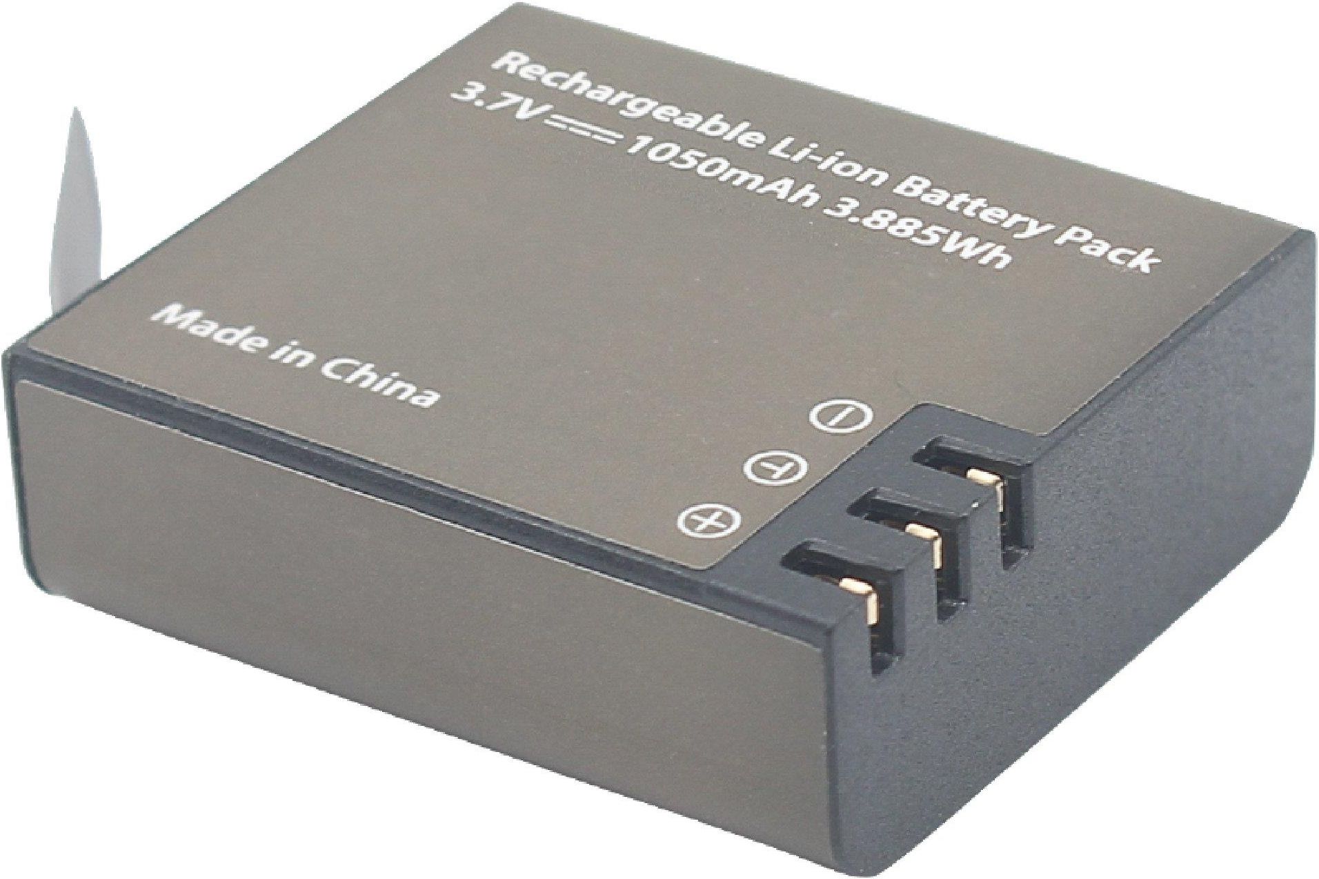 Vhbw 3 Batterie Ricaricabili Per Eken H9R, H9, H8, H8 Pro, H8R, PG1050 – 900mAh, 3.7V, Con Infochip, Compatibili Anche Con SJCAM SJ4000B - 4