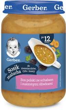 Gerber Sos Polski Ze Schabem I Suszonymi Śliwkami dla niemowląt po 12 Miesiącu 190g - Dania dla dzieci