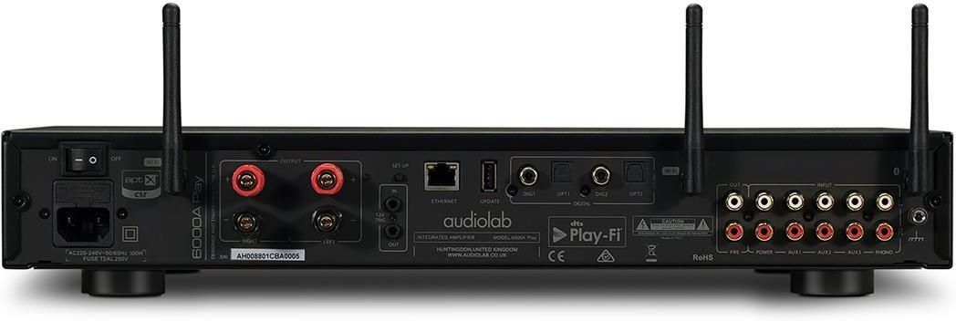 фото Інтегральний підсилювач Audiolab 6000A Play Black