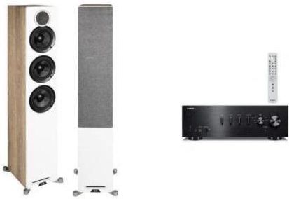 YAMAHA A-S501 + ELAC DEBUT REFERENCE F5 dąb
