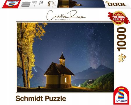 Schmidt Puzzle Christian Ringer Kaplica W Lockstein / Niemcy 1000El. 