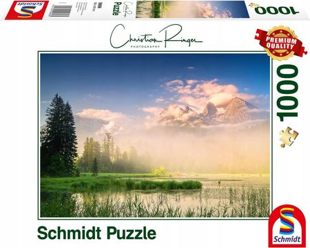 Schmidt Puzzle Christian Ringer Jezioro Taubensee Austria 1000El. 