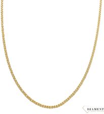 DIAMENT ZŁOTY ŁAŃCUSZEK 585 LISI OGON 1,5 MM