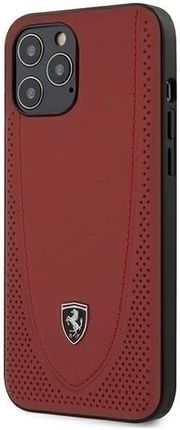 Ferrari FEOGOHCP12LRE iPhone 12 Pro Max 6,7" czerwony/red hardcase Off Track Perforated