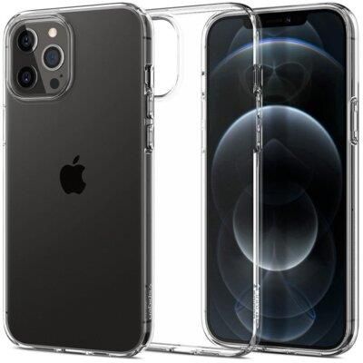 Spigen Etui Liquid Crystal do Apple iPhone 12/12 Pro Przezroczysty