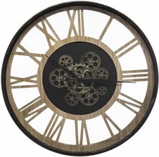Atmosphera Zegar ścienny loftowy z widocznym mechanizmem 57cm (169314)