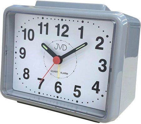 Jvd Budzik Bell Alarm odcienie szarości i srebra (SR3074)