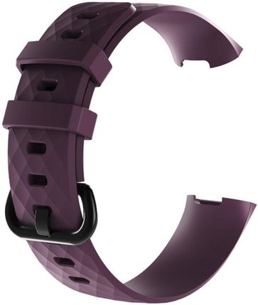 Xgsm Pasek Rhombus do Fitbit Charge 3 Purple Fioletowy