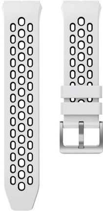 Erbord Pasek Bi-Color Silicone Strap Huawei Watch GT2e White/Black