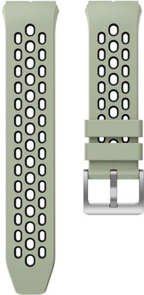 Erbord Pasek Bi-Color Silicone Strap Huawei Watch GT2e Light Green/Black