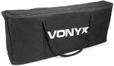 Vonyx DB1, torba transportowa do przenośnej konsoli didżejskiej DB1, nylonowa, kolor czarny