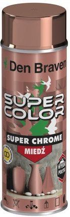 Den Braven Spray Super Color Chromemiedziany 400Ml