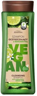 Joanna Vegan Szampon Oczyszczający Z Bergamotką 300 ml